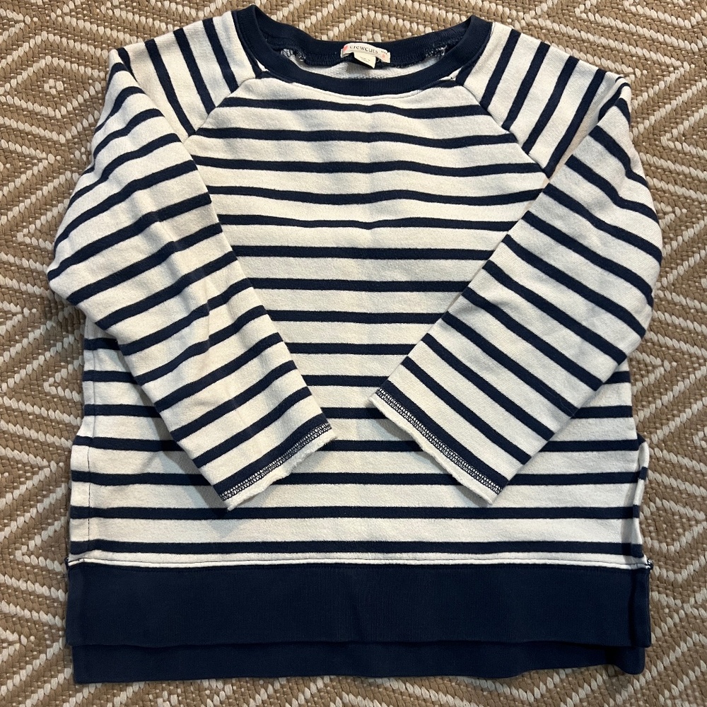 Crewcuts striped sweatshirt